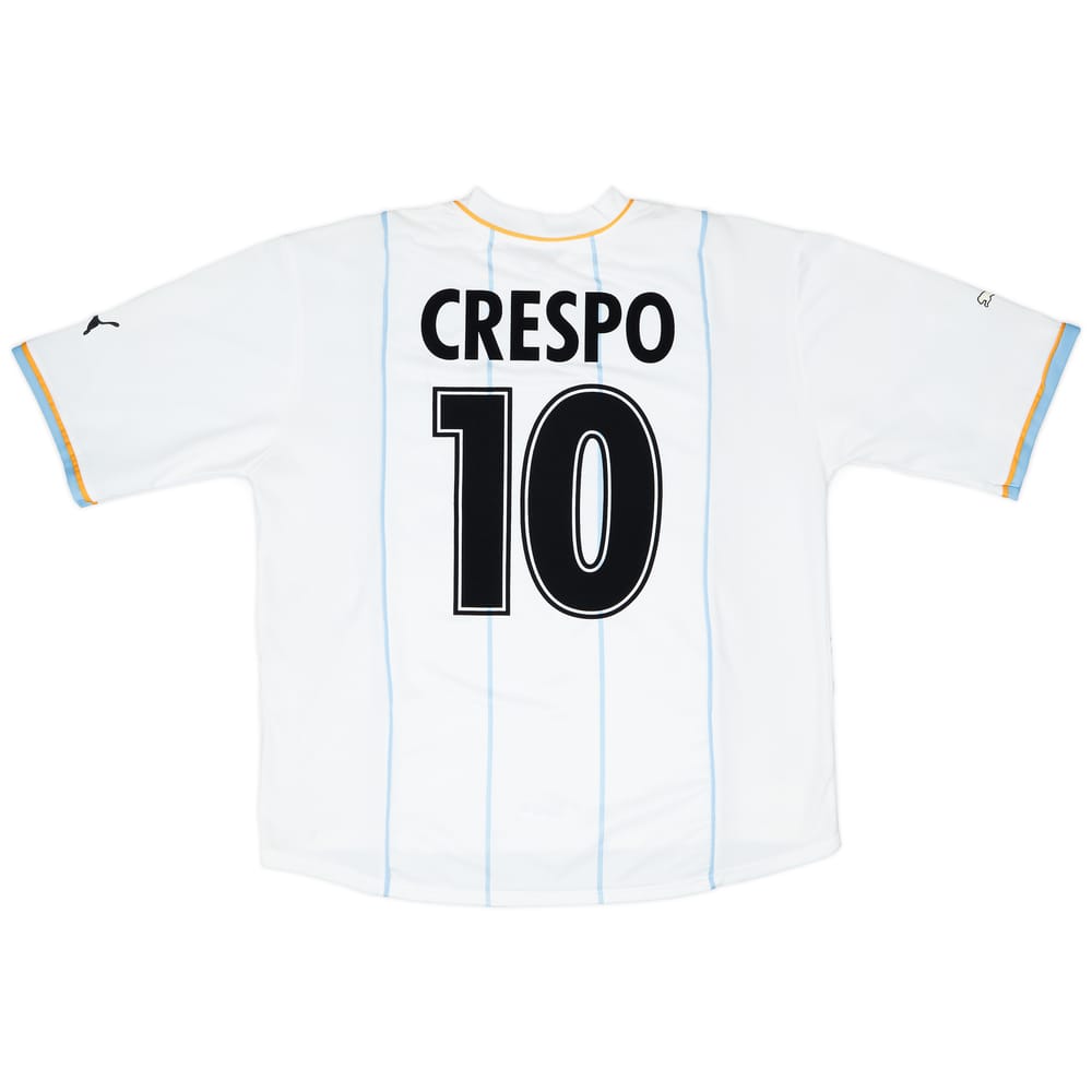 2001-02 Lazio European Home Shirt Crespo #10 - 8/10 - (XL)