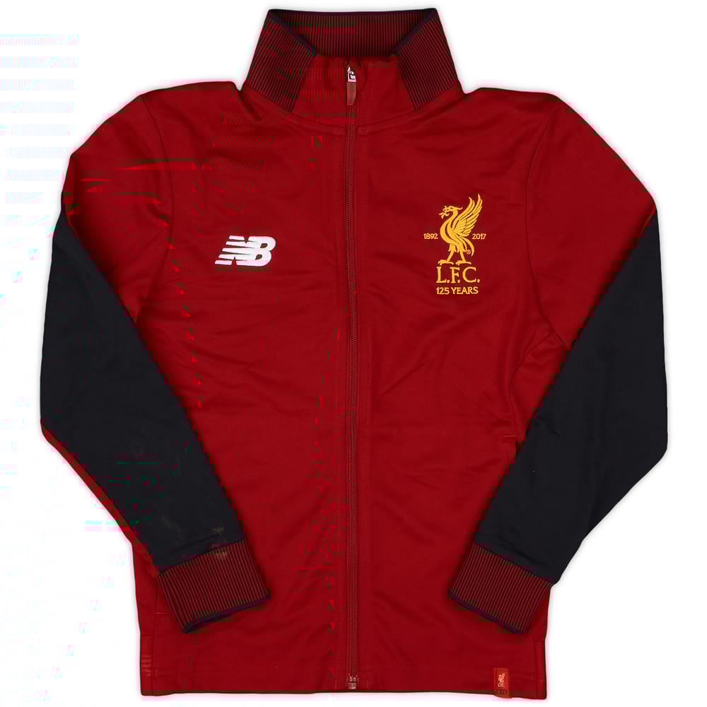 2017-18 Liverpool New Balance Track Jacket - 8/10 - (M.Boys)
