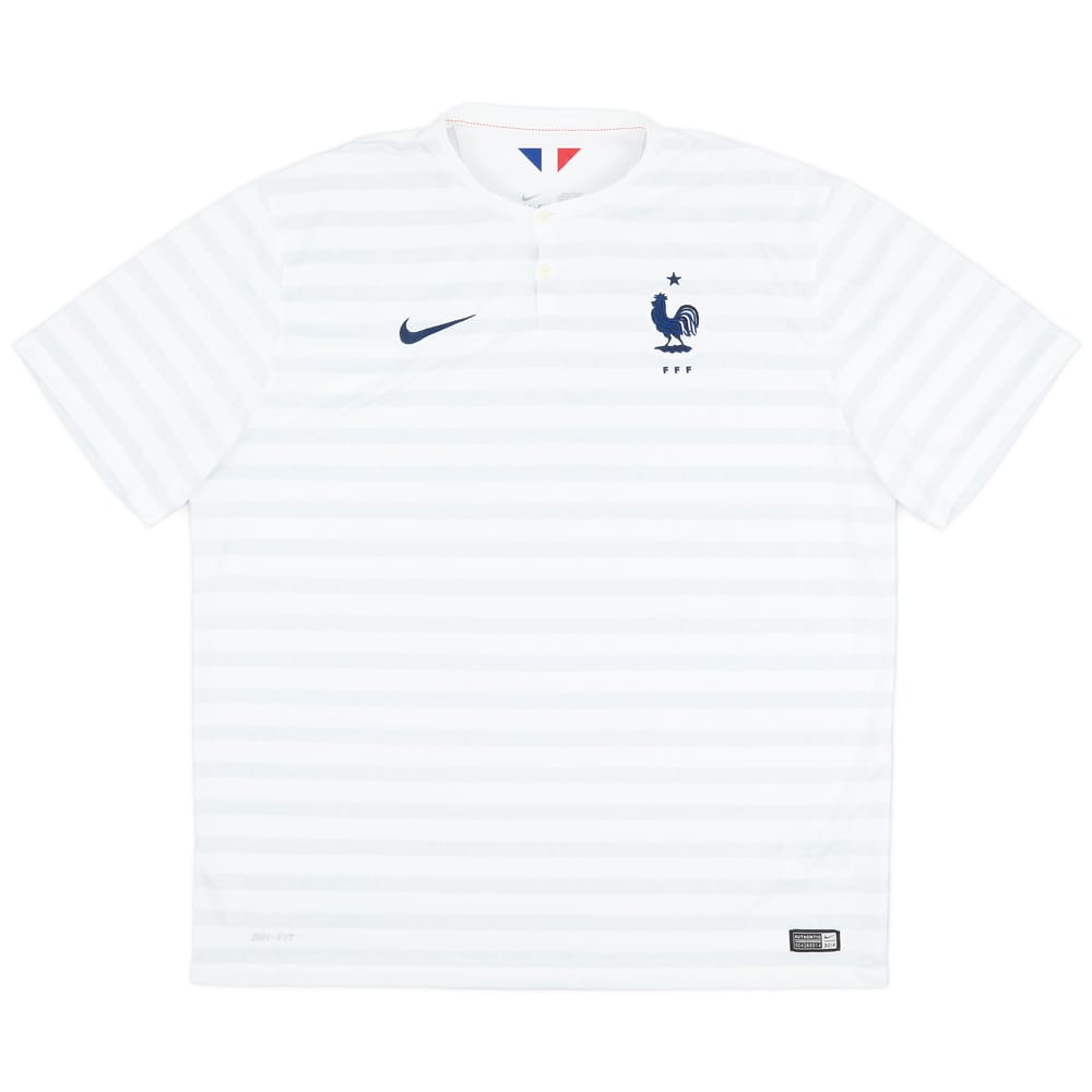 2014-15 France Away Shirt - 8/10 - (XXL)