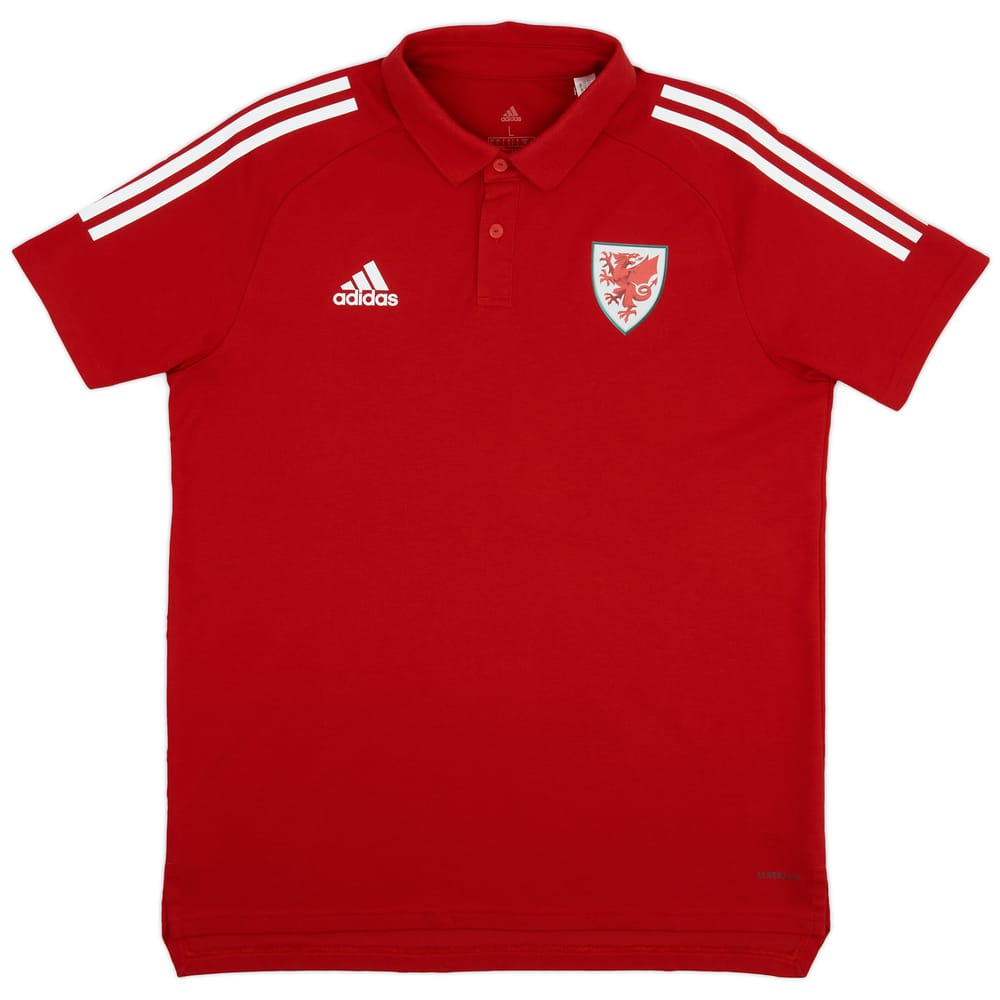 2020-21 Wales adidas Polo T-Shirt - As New - (L)