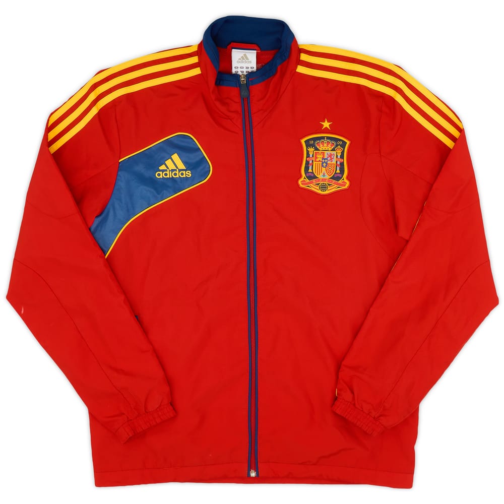2011-12 Spain adidas Track Jacket - 8/10 - (M)