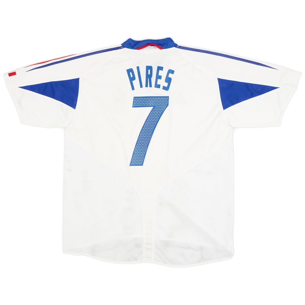 2004-06 France Away Shirt Pires #7 - 7/10 - (XL)