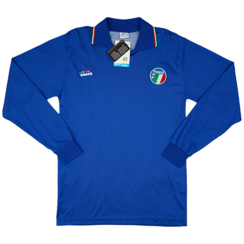 1986-88 Italy Home L/S Shirt (L)