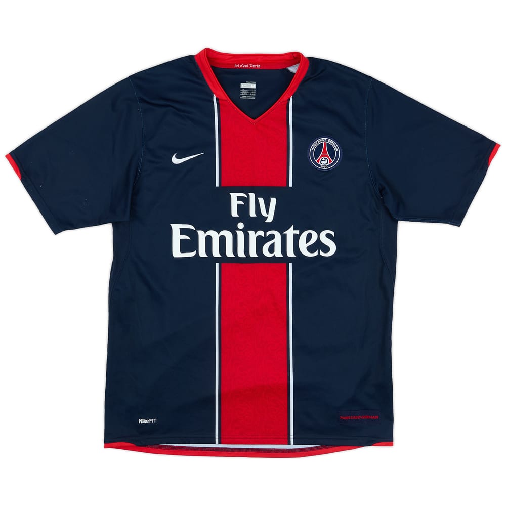 2007-08 Paris Saint-Germain Home Shirt - 6/10 - (M)