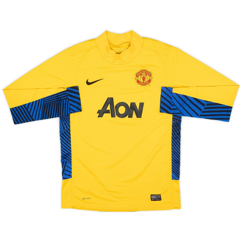 2011-12 Manchester United GK Shirt - 8/10 - (L.Boys)
