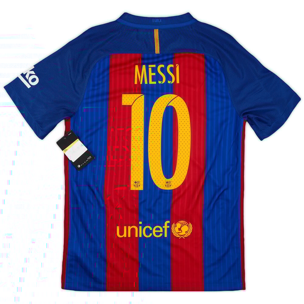 2016-17 Barcelona Home Shirt Messi #10 (S)
