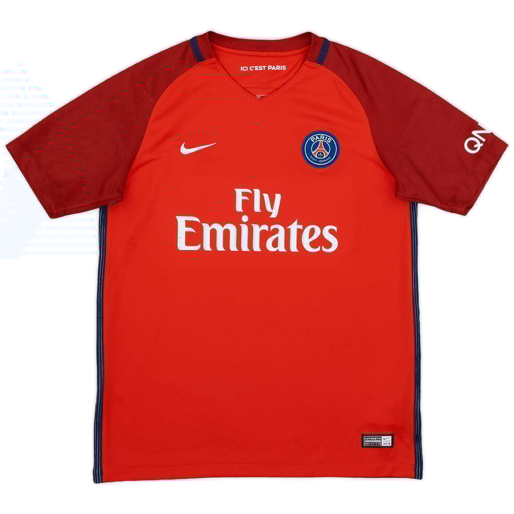 2016-17 Paris Saint-Germain Away Shirt - 9/10 - (XL.Boys)