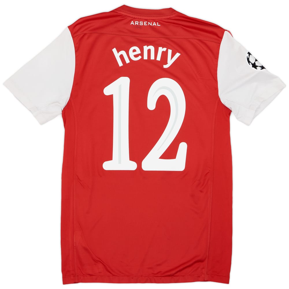 2011-12 Arsenal Home Shirt Henry #12 - 7/10 - (S)