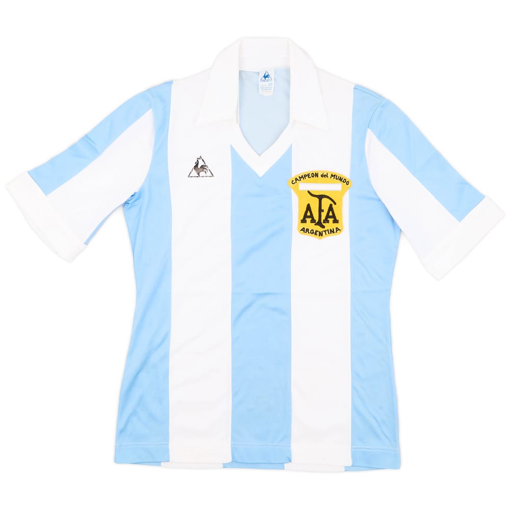 1980-82 Argentina 'Campeon del Mundo' Home Shirt - 6/10 - (S)