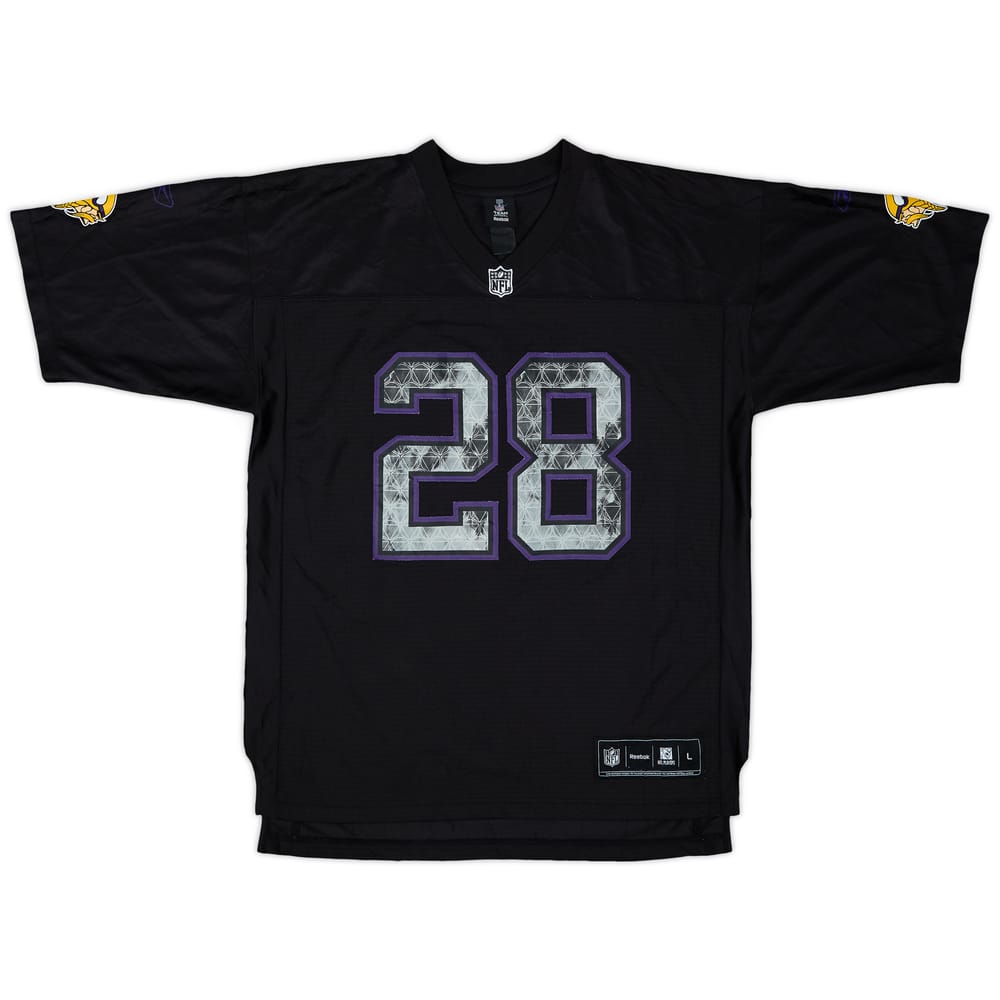 2010 Minnesota Vikings Peterson #28 Reebok Fashion Jersey - 6/10 - (L)