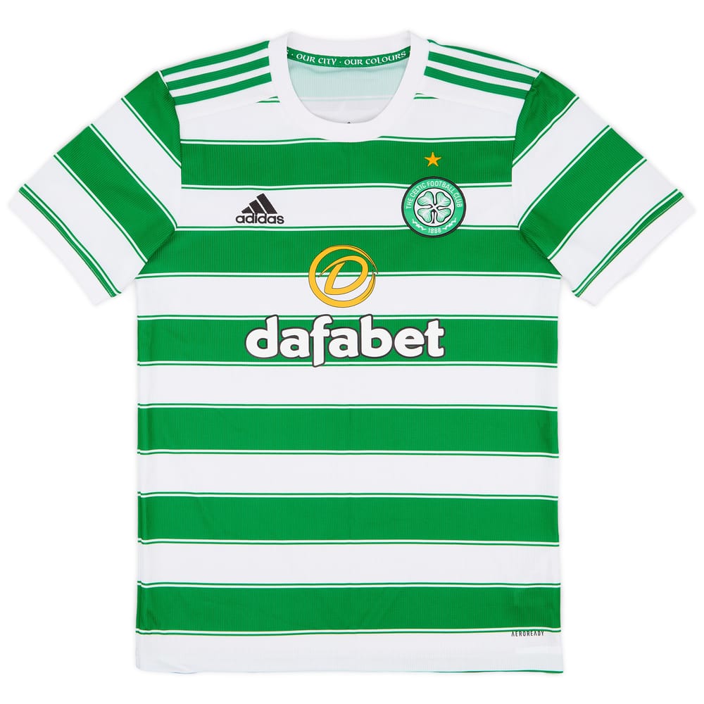 2021-22 Celtic Home Shirt - 10/10 - (S)