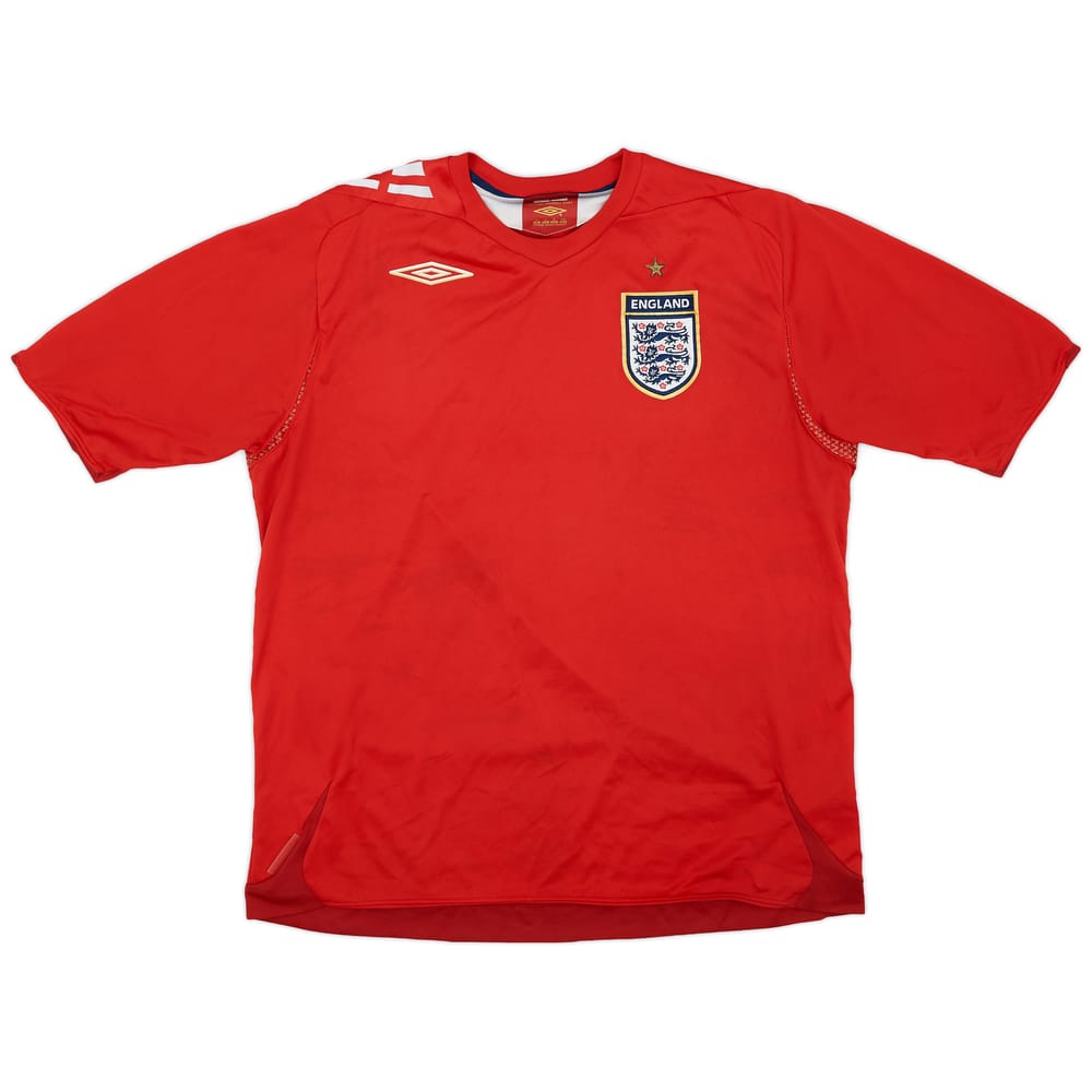 2006-08 England Away Shirt - 6/10 - (XL)