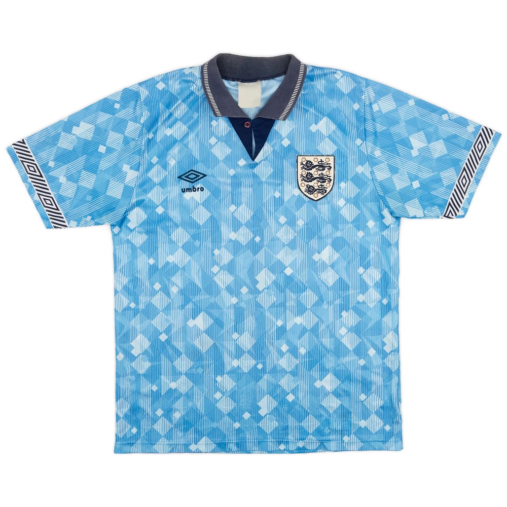 1990-92 England Third Shirt - 8/10 - (M)