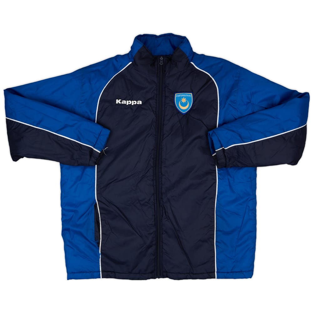 2010-11 Portsmouth Kappa Padded Bench Coat - 8/10 - (XXL)