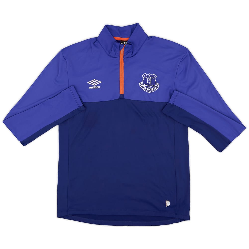 2016-17 Everton Umbro 1/4 Zip Drill Top - 7/10 - (L)