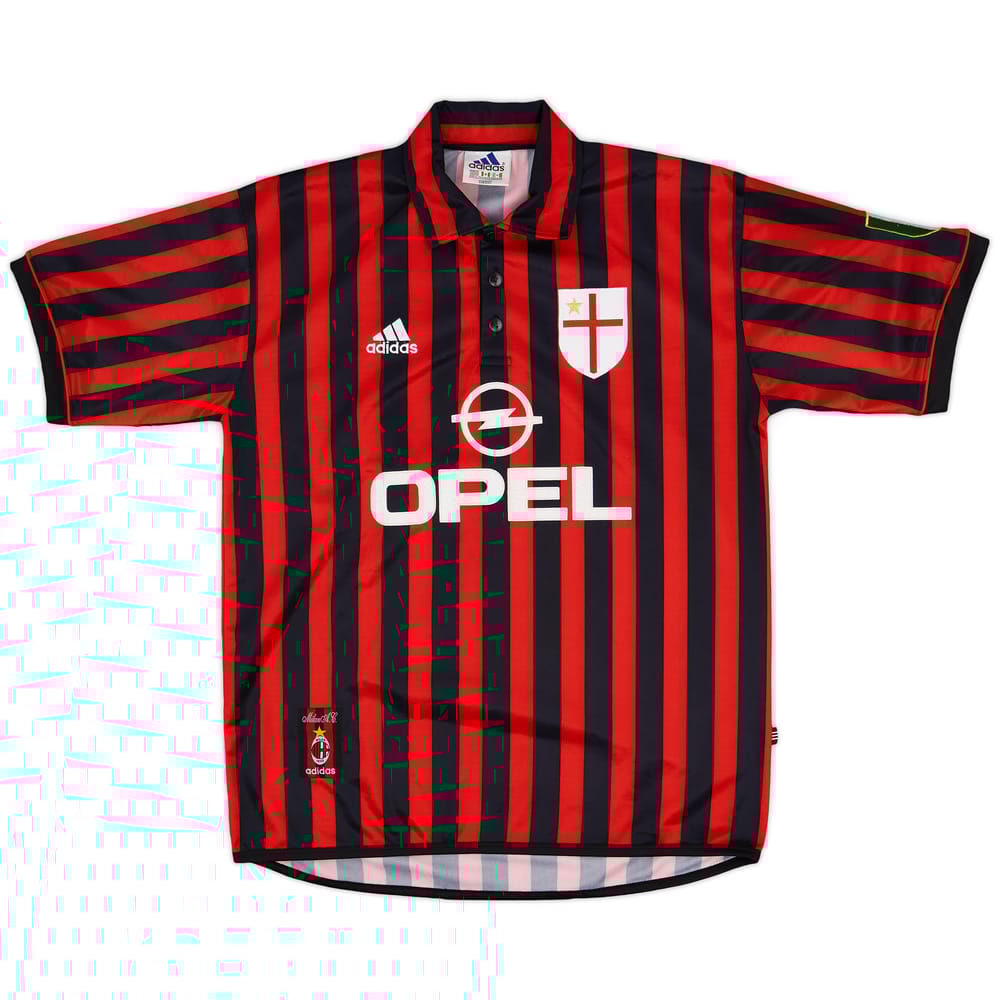 1999-00 AC Milan Centenary Home Shirt - 8/10 - (XL)