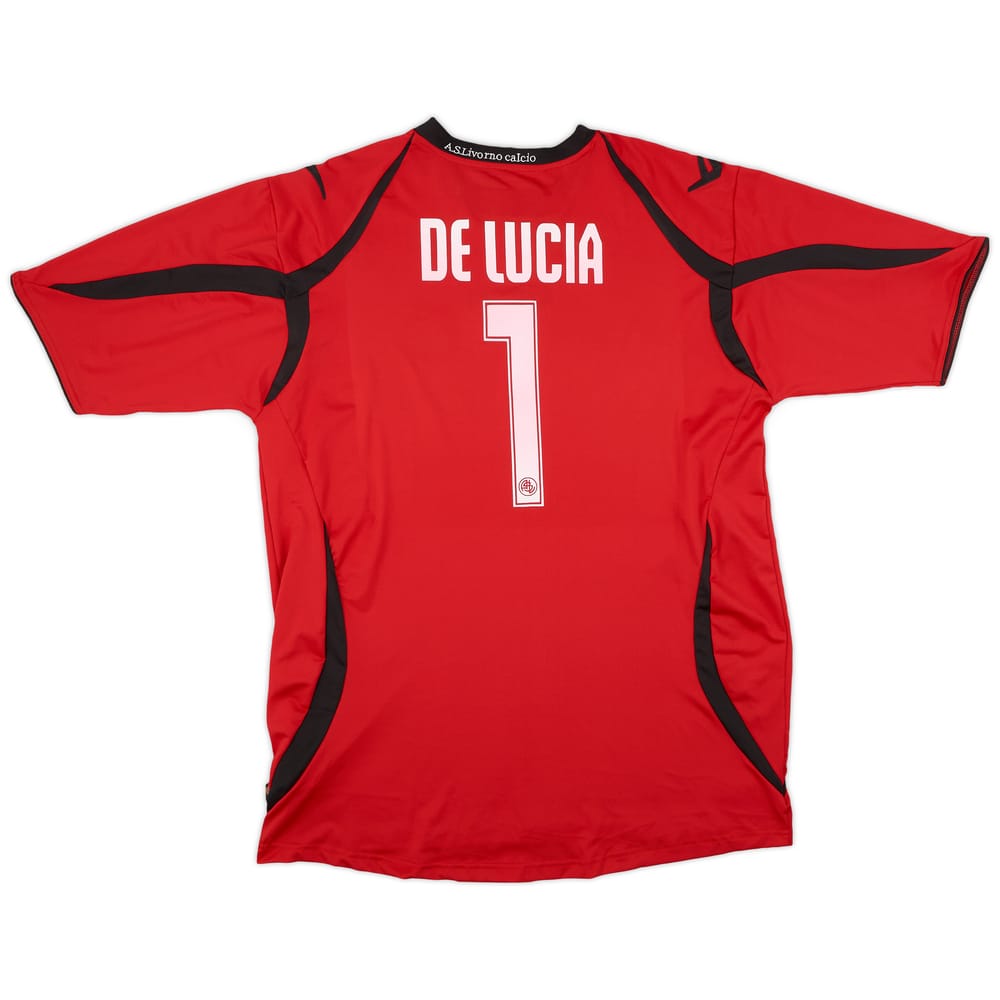 2007-08 Livorno GK S/S Shirt De Lucia #1 (XL)