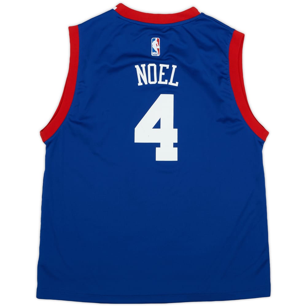 2014-15 Philadelphia 76ers Noel #4 adidas Away Jersey - 8/10 - (XL.Boys)