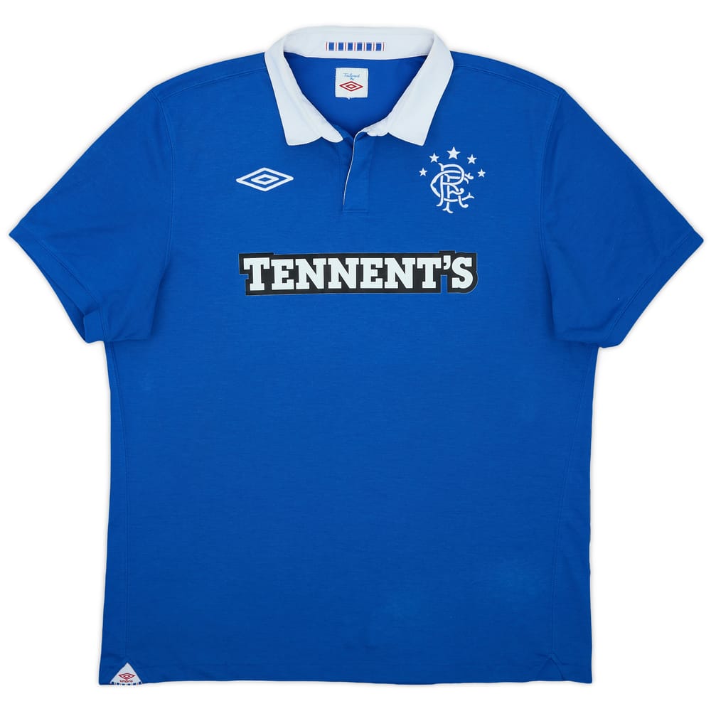 2010-11 Rangers Home Shirt - 8/10 - (L)