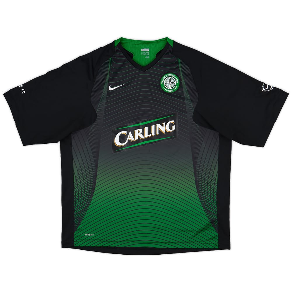 2007-08 Celtic Nike Training Vest - 9/10 - (L)