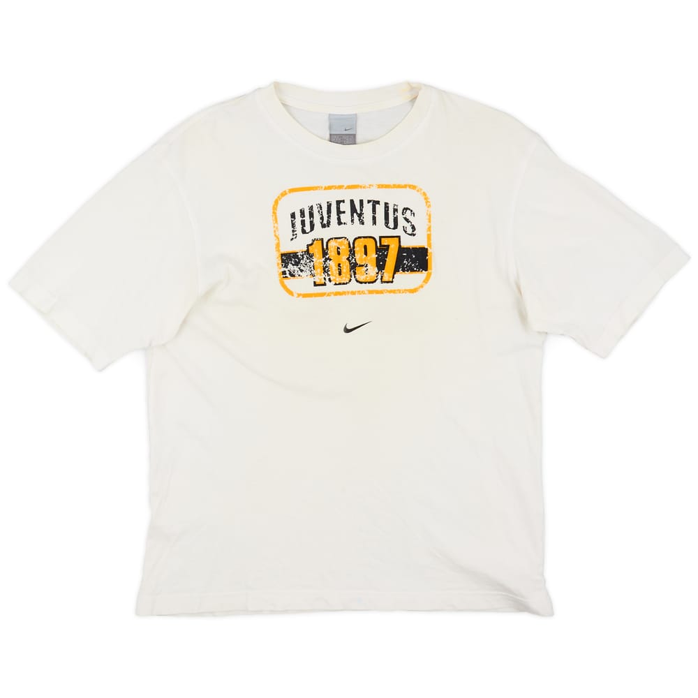 2004-05 Juventus Nike Graphic Tee - 6/10 - (M)