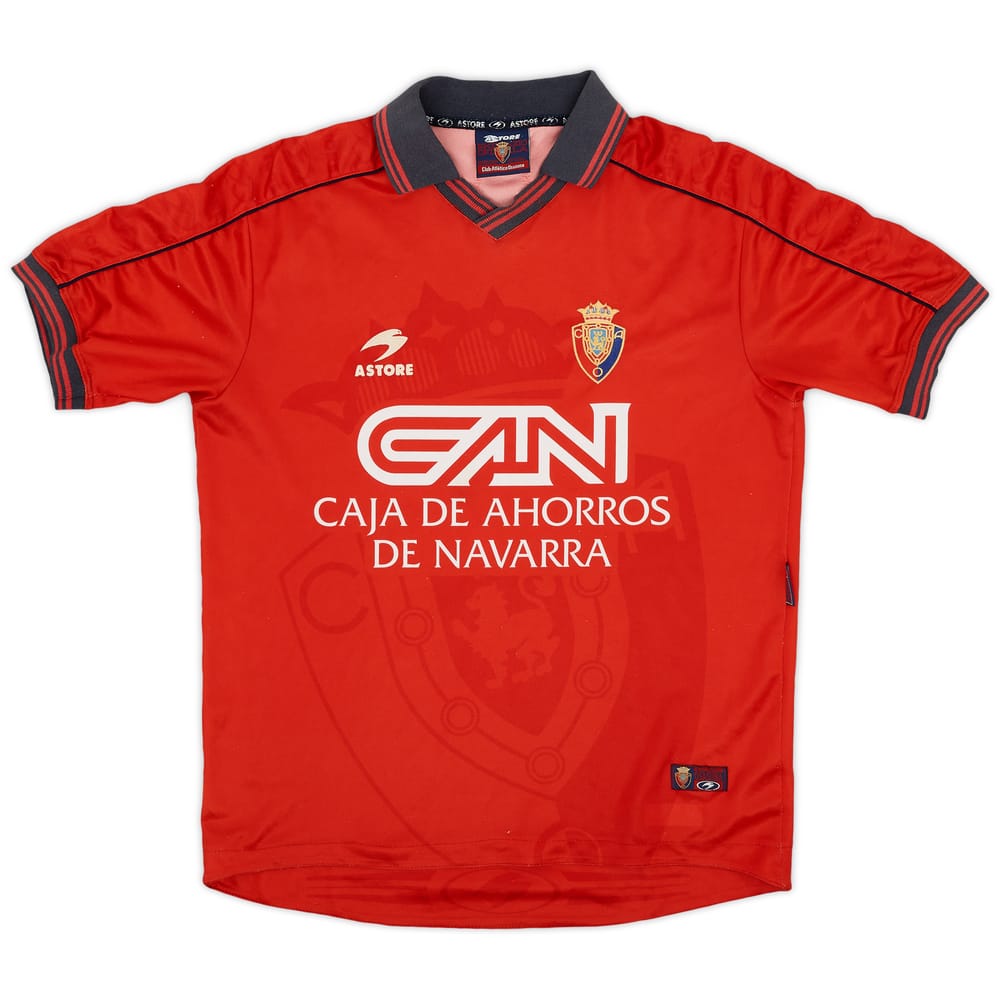 1998-99 Osasuna Home Shirt - 8/10 - (L)