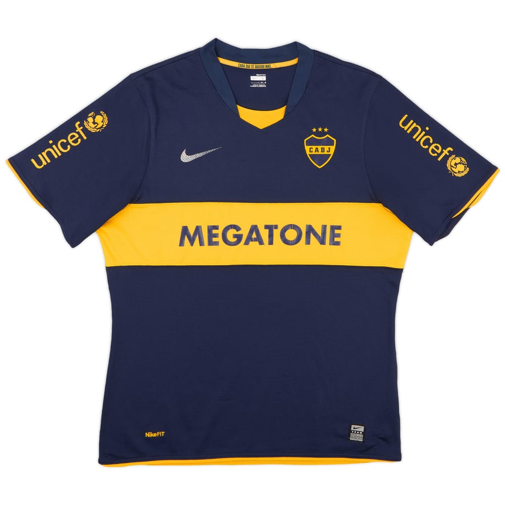 2008-09 Boca Juniors Home Shirt - 6/10 - (L)