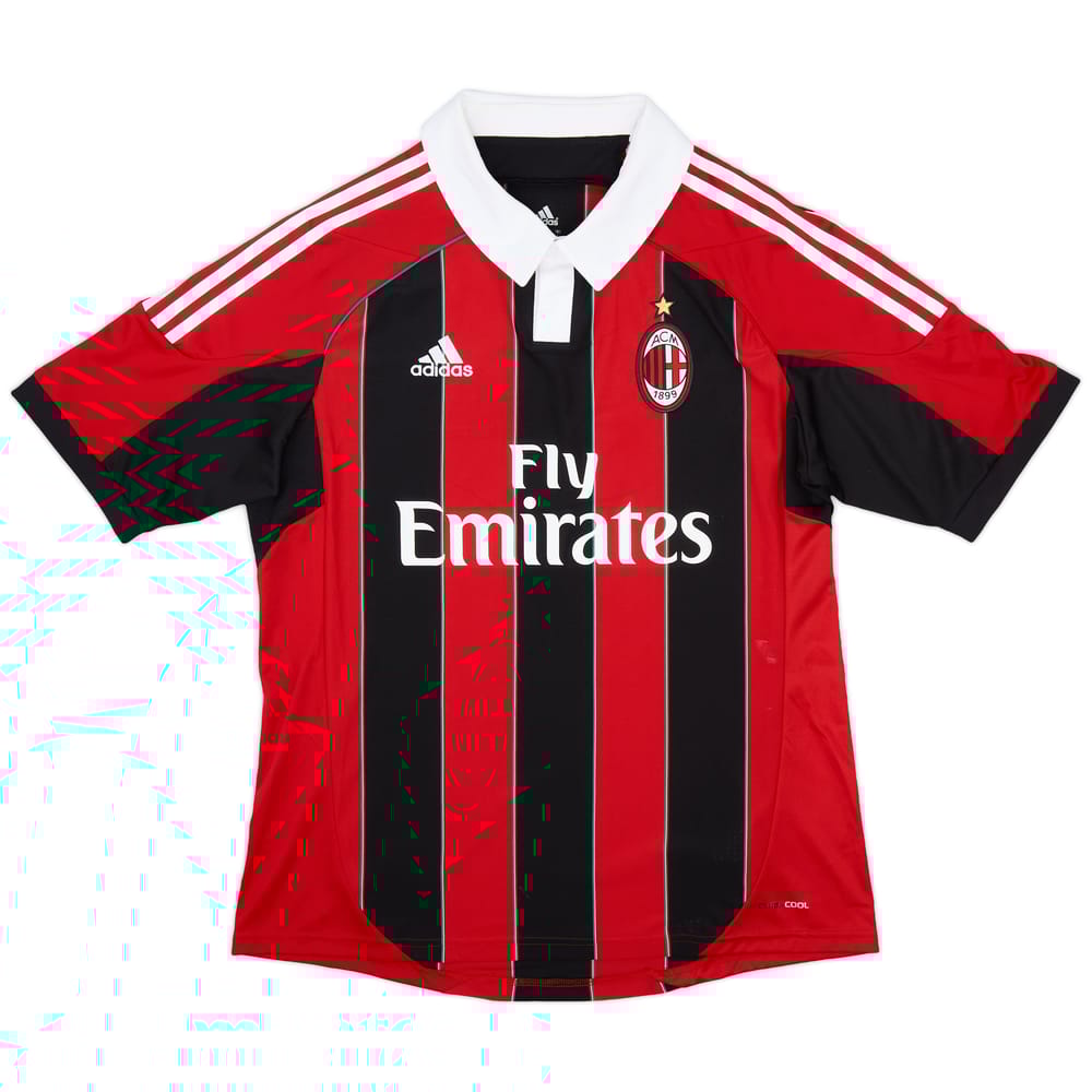 2012-13 AC Milan Home Shirt - 7/10 - (L)