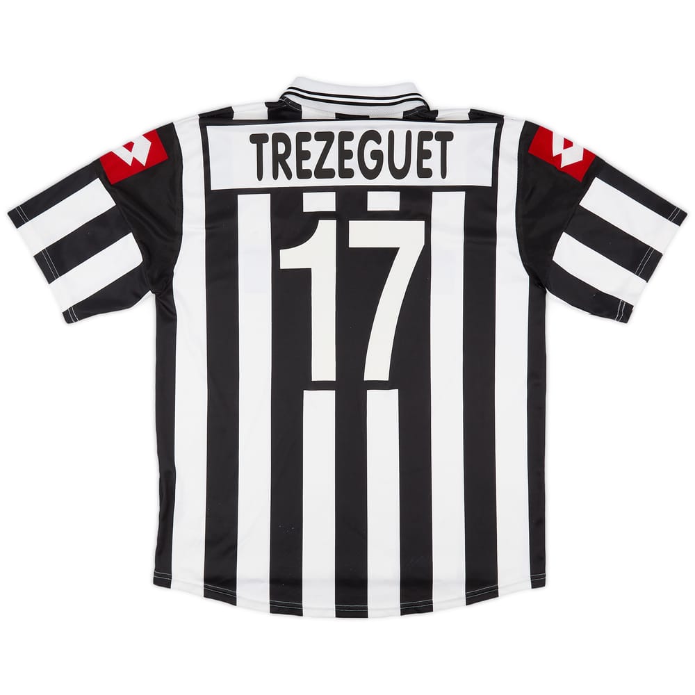 2001-02 Juventus Home Shirt Trezeguet #17 - 8/10 - (XL)