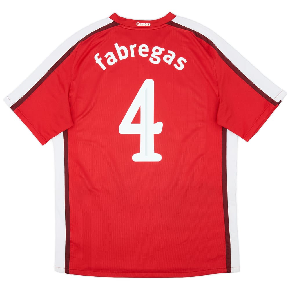 2008-10 Arsenal Home Shirt Fabregas #4 - 6/10 - (XL)