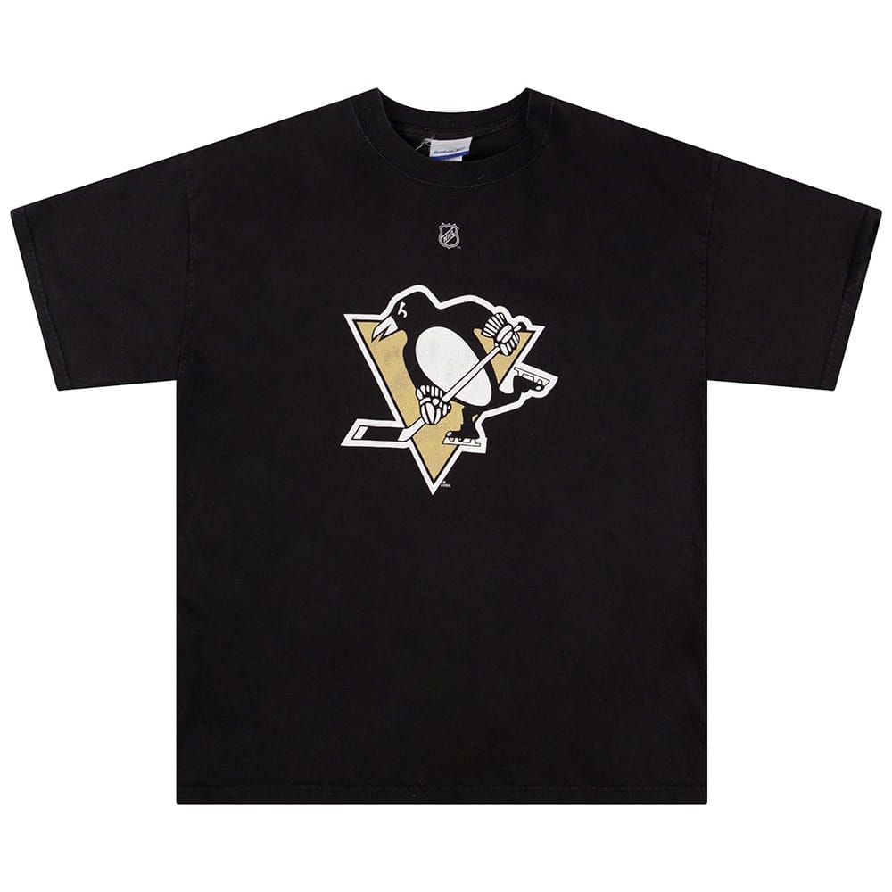 2005-08 Pittsburgh Penguins Crosby #87 Reebok Tee L