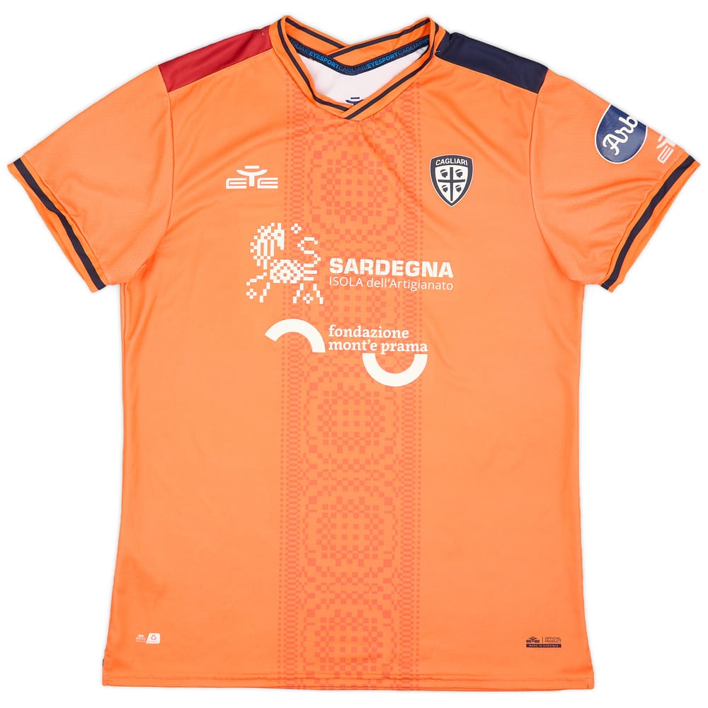 2022-23 Cagliari GK Shirt - 9/10 - (XL)