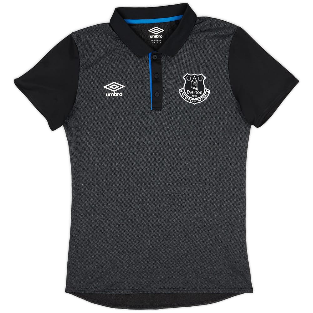 2018-19 Everton Umbro Polo Shirt - 9/10 - (M)