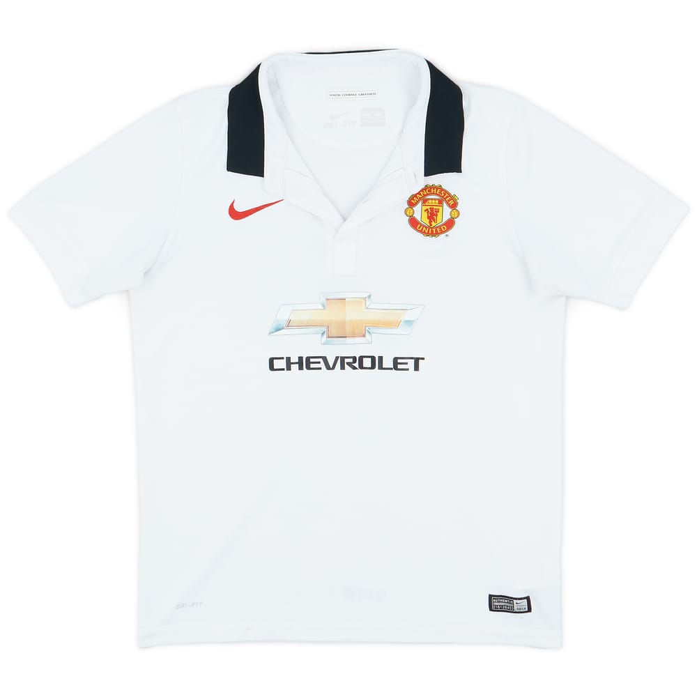 2014-15 Manchester United Away Shirt - 8/10 - (XL.Boys)
