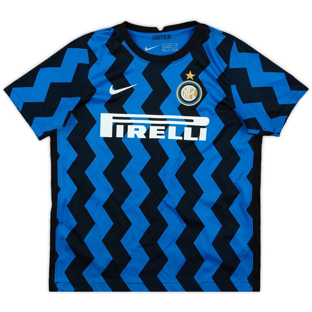2020-21 Inter Milan Home Shirt - 8/10 - (6-7 Years)