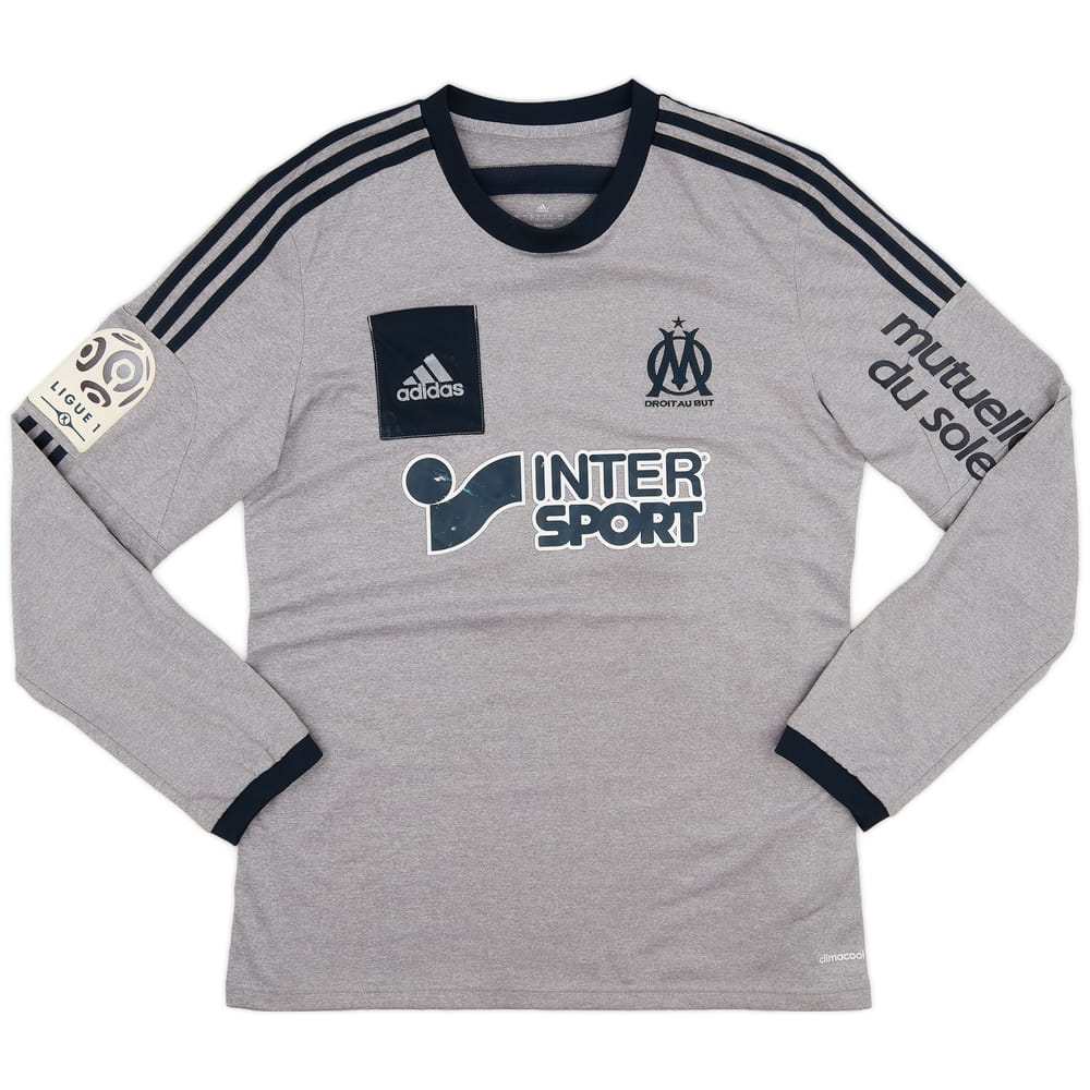 2014-15 Olympique Marseille Away L/S Shirt - 6/10 - (L)