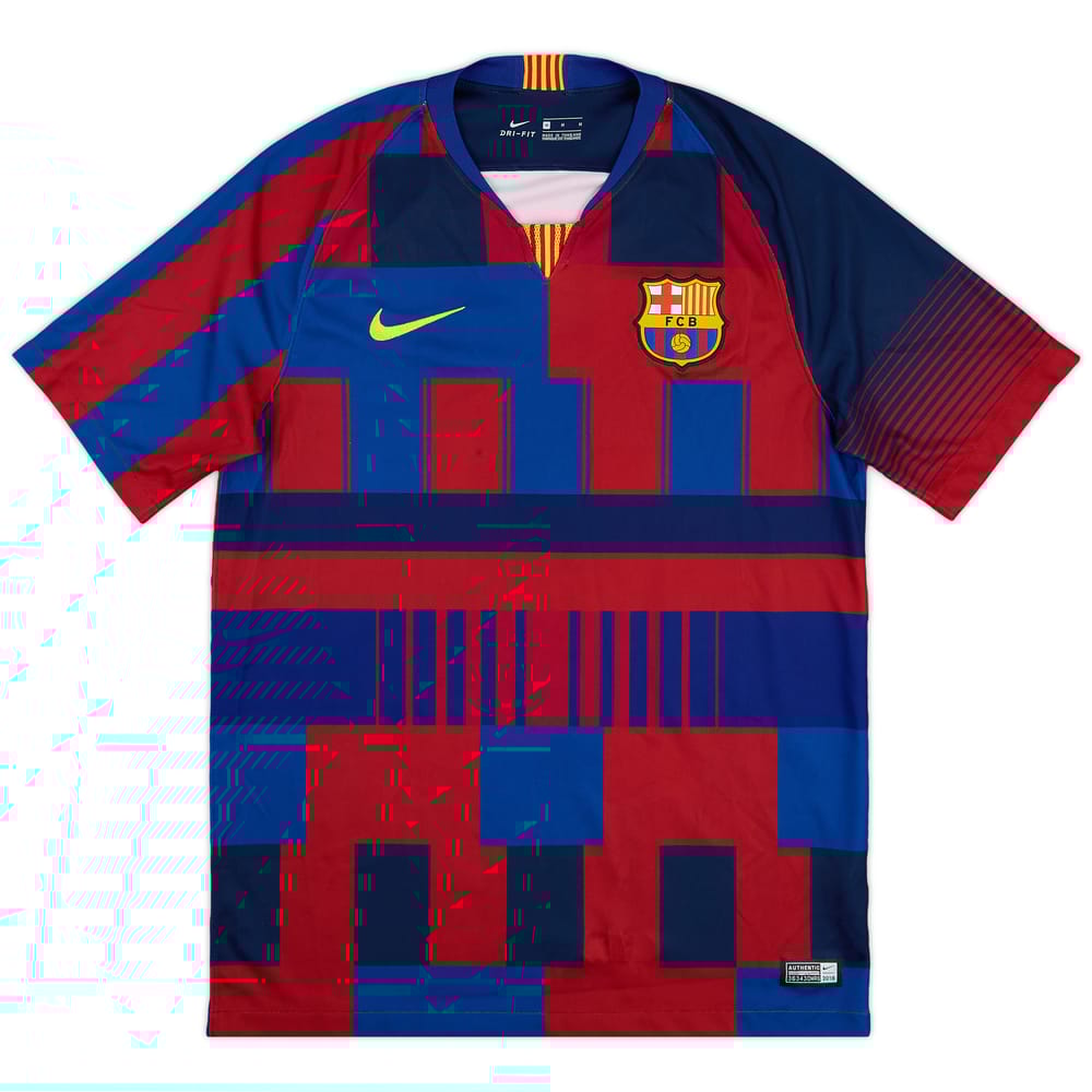 2018-19 Barcelona Nike Mash Up Training Shirt - 7/10 - (M)