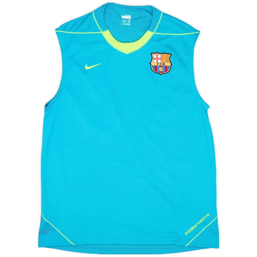 2007-08 Barcelona Nike Training Vest - 9/10 - (L)