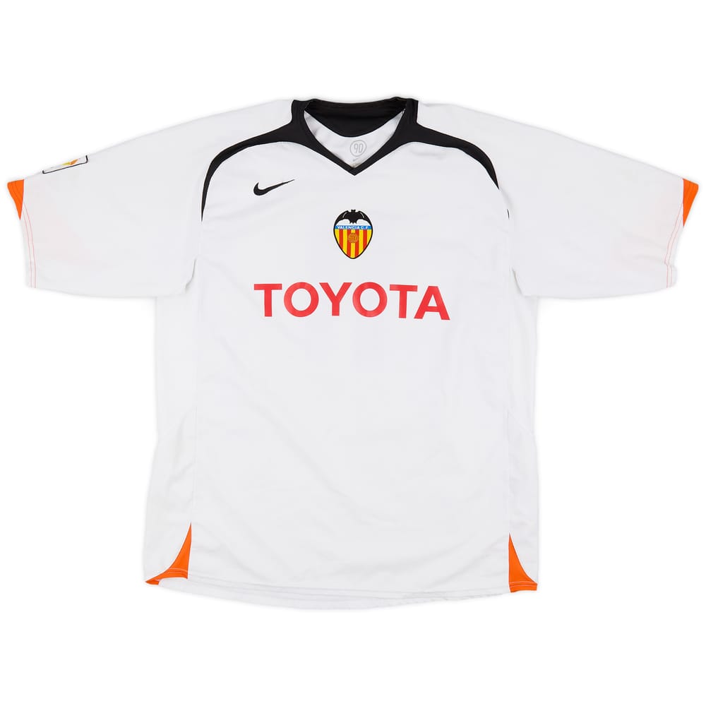 2005-06 Valencia Home Shirt #11 - 8/10 - (XL)