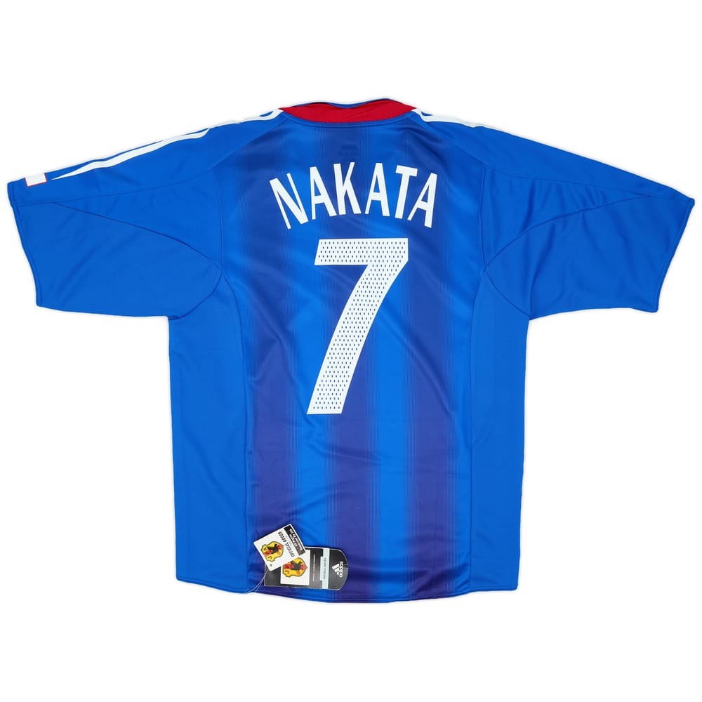 2004-06 Japan Home Shirt Nakata #7 (S)