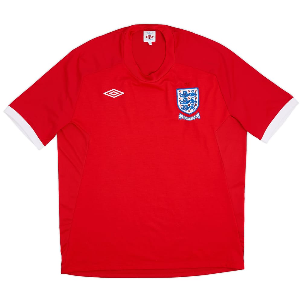 2010-11 England 'South Africa' Away Shirt - 5/10 - (XL)