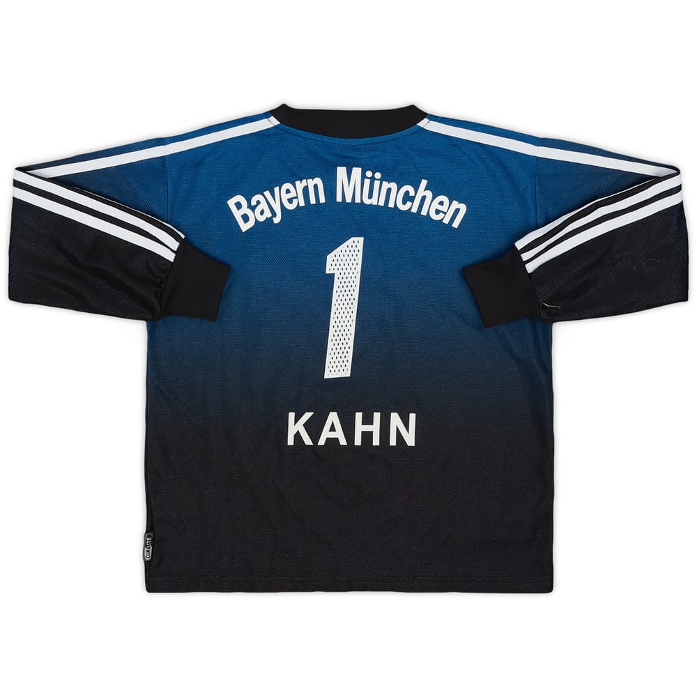 2002-03 Bayern Munich GK Shirt Kahn #1 - 7/10 - (M.Boys)