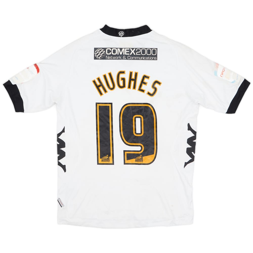 2012-13 Derby County Signed Home Shirt Hughes #19 - 3/10 - (L)