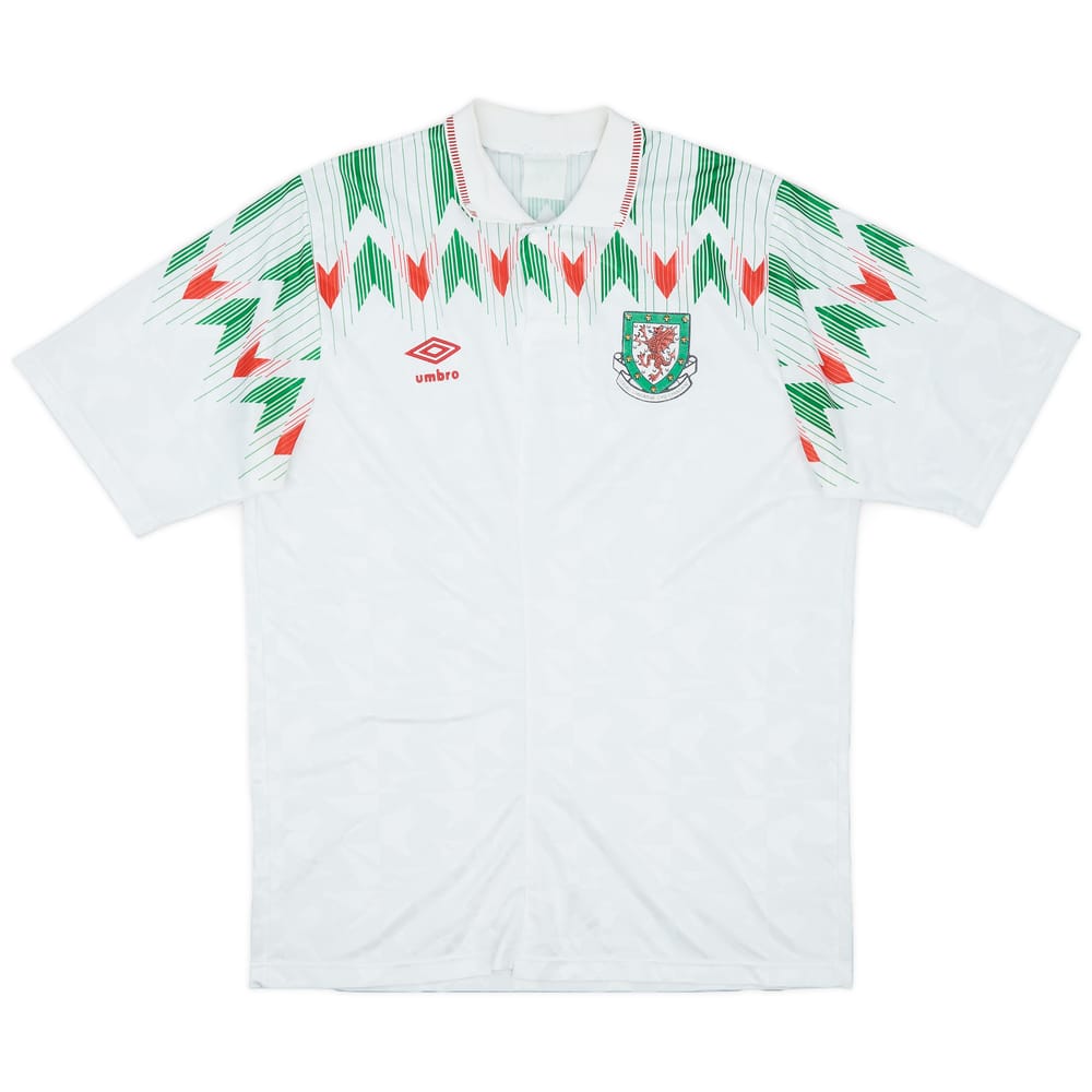 1990-92 Wales Away Shirt - 3/10 - (L)