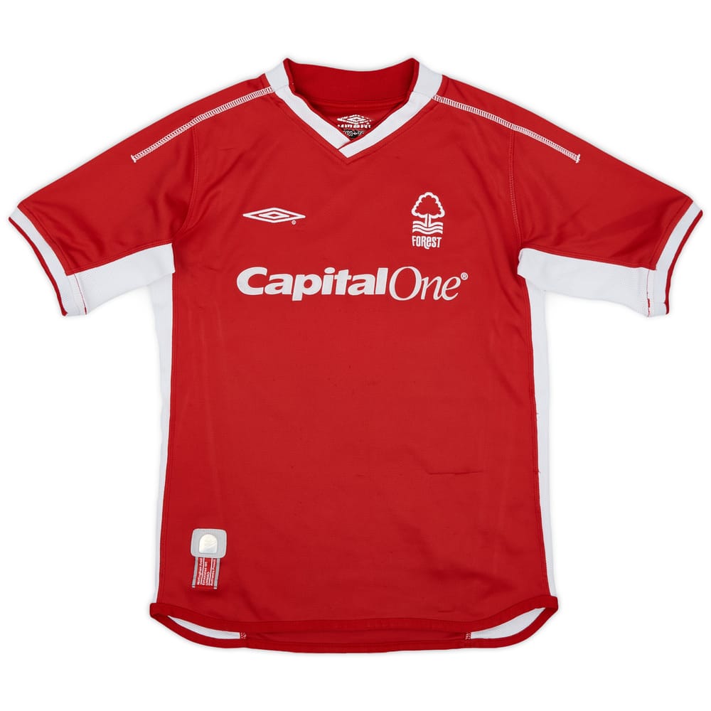 2003-04 Nottingham Forest Home Shirt - 8/10 - (M.Boys)