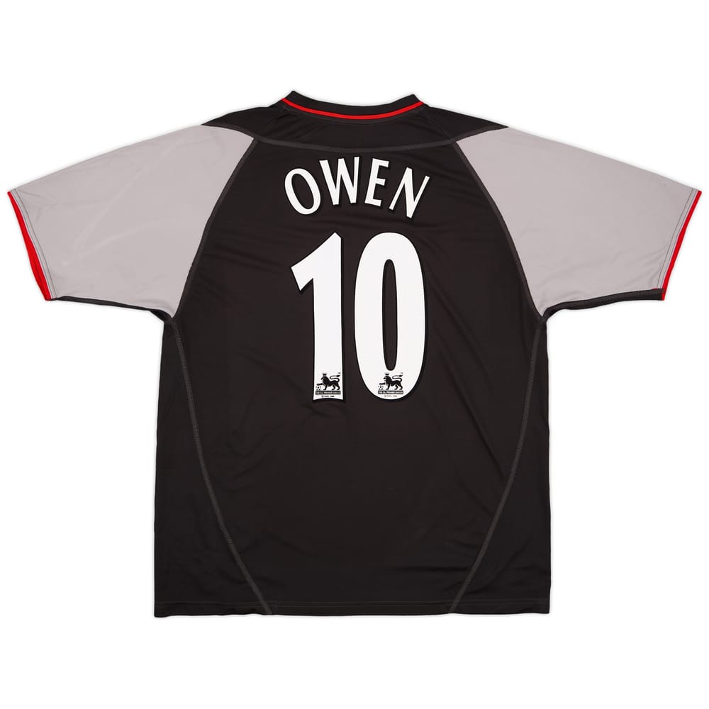 2002-04 Liverpool Away Shirt Owen #10 - 9/10 - (L)