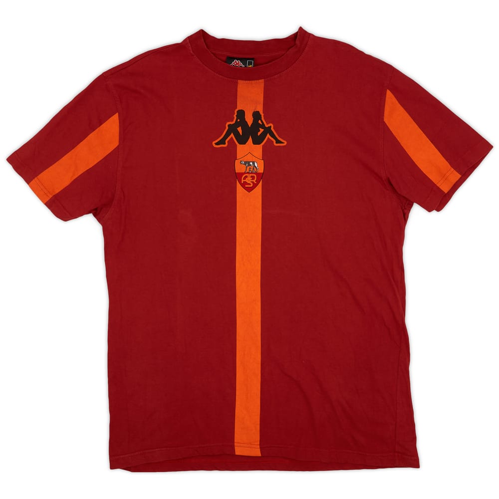 2000-02 Roma Kappa Cotton Training Tee - 7/10 - (XXL)