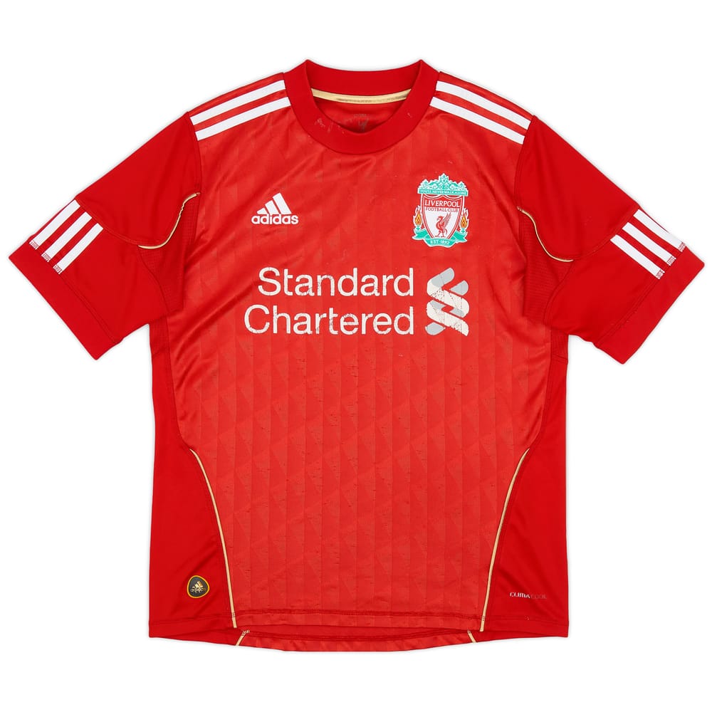 2010-12 Liverpool Home Shirt - 4/10 - (S)