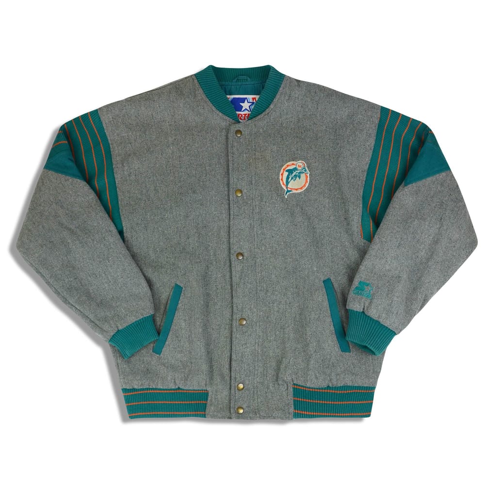 1990s Miami Dolphins Starter Varsity Jacket XL