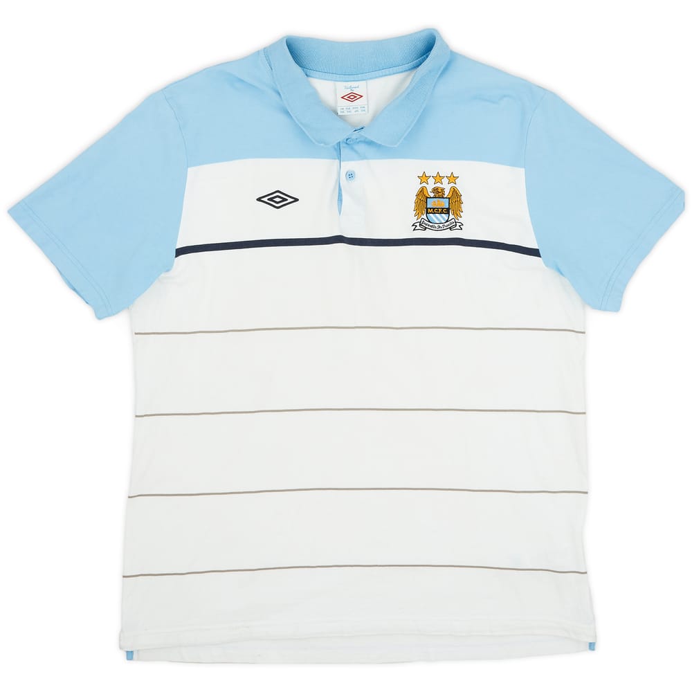 2012-13 Manchester City Umbro Polo Shirt - 8/10 - (XXL)